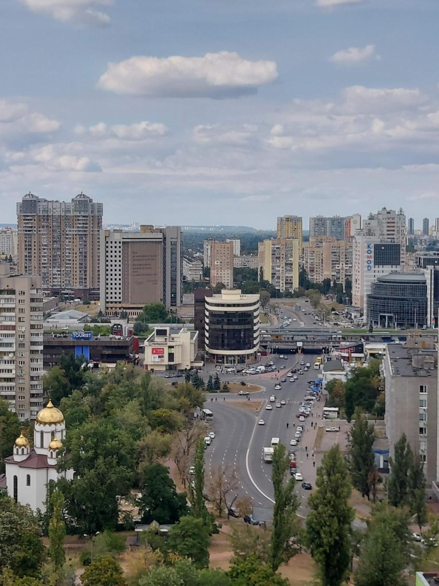 Видові 1К-2К Апартаменти 11,15, 23 Поверхи Kyjev Exteriér fotografie